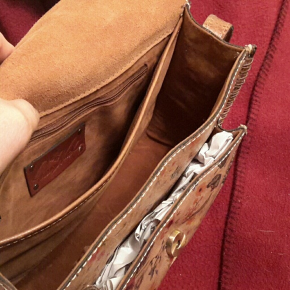 Patricia Nash flower print satchel NWT - Picture 5 of 7